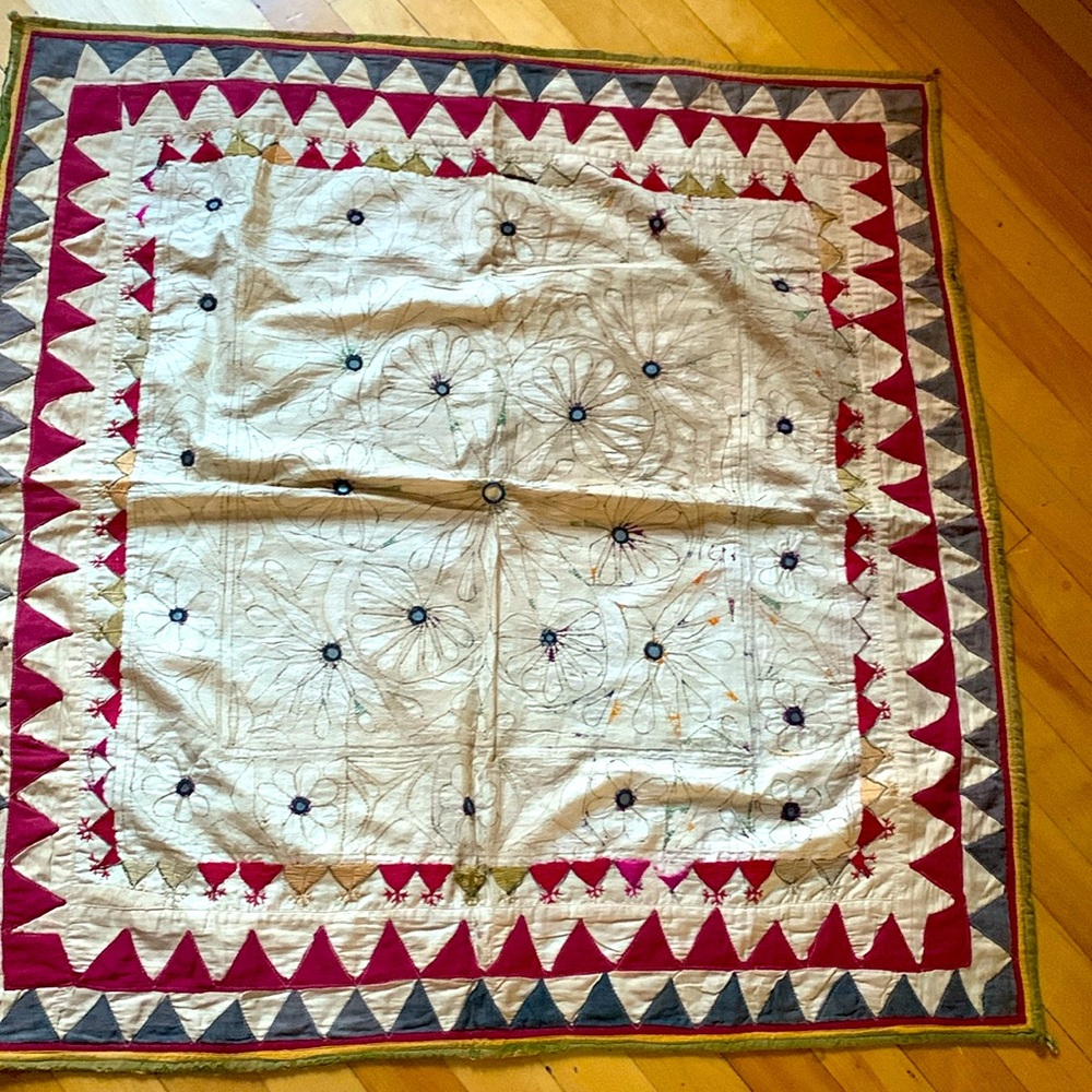 Fabric 31 inches x 32 inches wall hanging